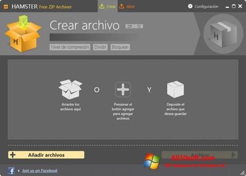 스크린 샷 Hamster Free ZIP Archiver Windows 10