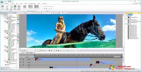 스크린 샷 VSDC Free Video Editor Windows 10