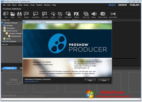 스크린 샷 ProShow Producer Windows 10