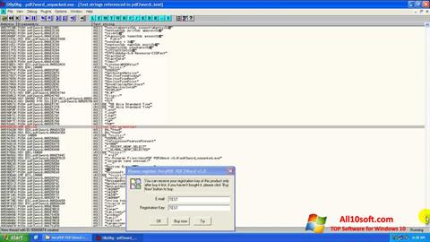 스크린 샷 PDF2Word Windows 10