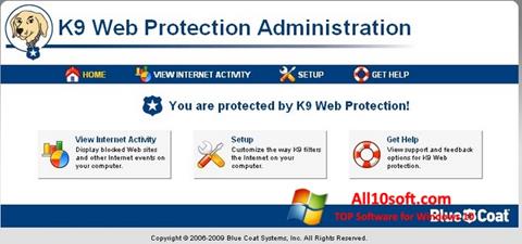 스크린 샷 K9 Web Protection Windows 10