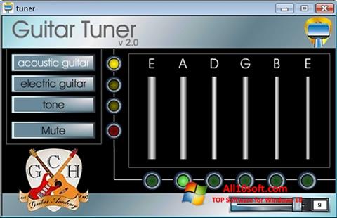 스크린 샷 Guitar Tuner Windows 10