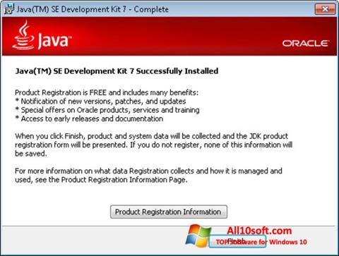스크린 샷 Java Windows 10