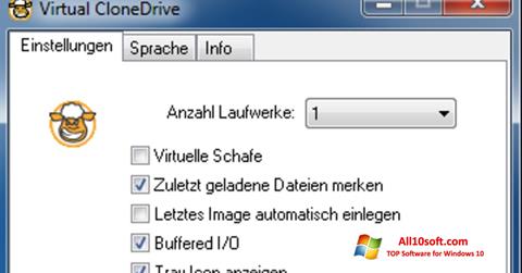 스크린 샷 Virtual CloneDrive Windows 10