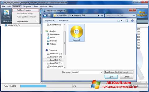 스크린 샷 WinISO Windows 10