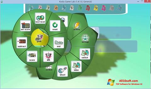 스크린 샷 Kodu Game Lab Windows 10
