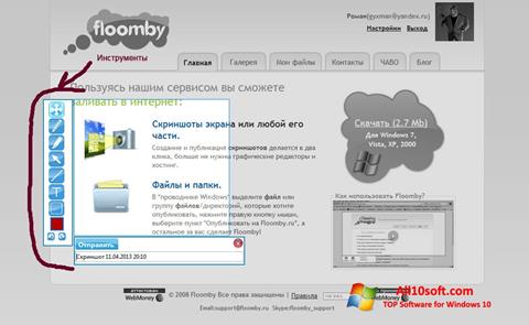 스크린 샷 Floomby Windows 10