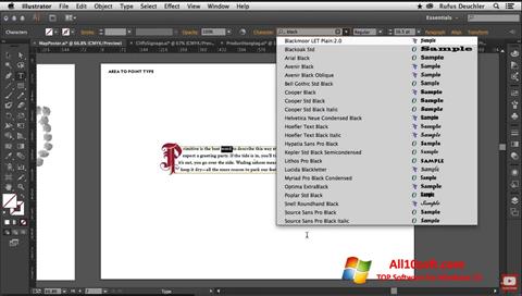 스크린 샷 Adobe Illustrator Windows 10