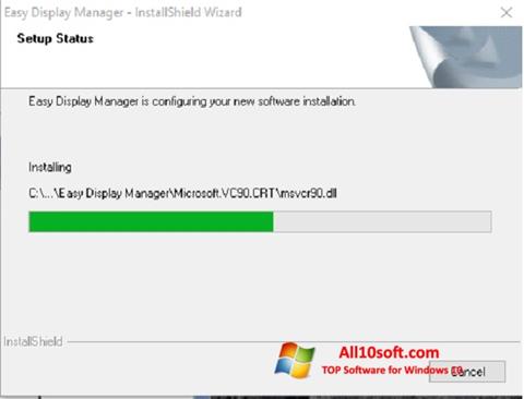 스크린 샷 Easy Display Manager Windows 10