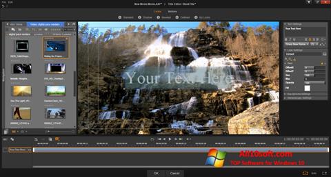 스크린 샷 Pinnacle Studio Windows 10
