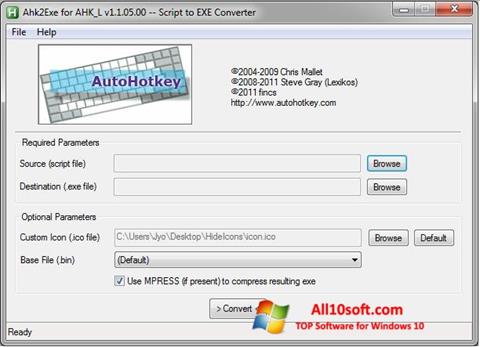 스크린 샷 AutoHotkey Windows 10