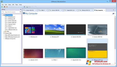 스크린 샷 VMware Workstation Windows 10
